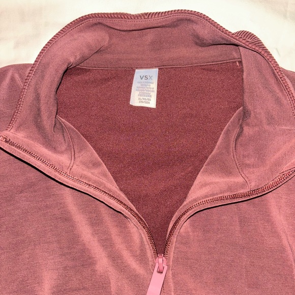 VSX
Featherweight Knit Full-Zip Jacket Burgundy Brown XL - Picture 2 of 6